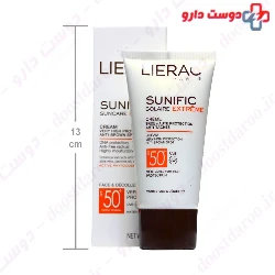 Sunific Solaire Extreme Invisible Cream SPF50 Tube Lierac