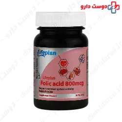 Folic Acid 800 mcg LifePlan