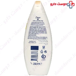 Purdely pempering nourishing body wash dove