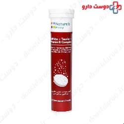 Natures Plenty Caffeine and Taurine and Vitamin B Complex 20 Effervescent Tablets