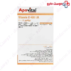 Apovital Vitamin E 400 IU 40 Softgel