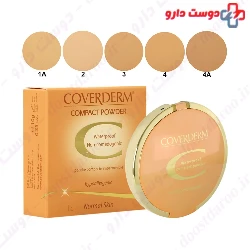 Waterproof Compact Powder For Normal Skin Coverderm