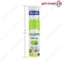 Vitasin Calcium Effervescent 500 mg Sina Pishgam Darou