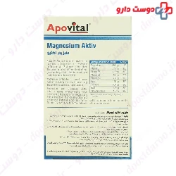 Apovital Magnesium Aktiv 30 Tablets