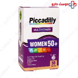 Piccadilly Multivitamin 50 + Women 50 Tablets