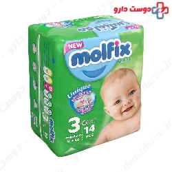 Molfix baby 14 diapers 3 with 3D technology