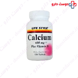 Calcium 600 Plus Vitamin D Tablet Life Style