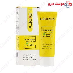 Sunscreen Cream SPF50 For Normal And Oily Skin Liporex