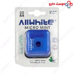 Micro Mint Dental Floss Allwhite