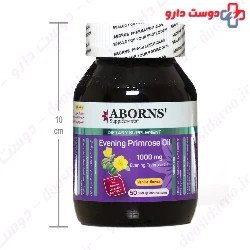Aborns Evening Primrose Oil 1000mg 50 Softgel