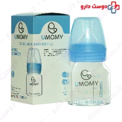 Classic Neck Glass Baby Blue Bottle 60 ml Umomy