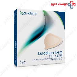 Euroderm Euroform Sacral Foam Adhesive Dressing 22×22 cm