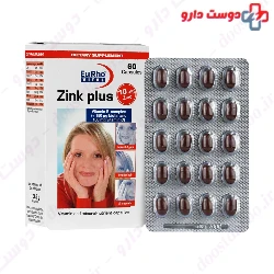 Eurho vital Zinc Plus 15mg 60 Tabs