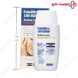 Foto Ultra 100 Active Unify Fusion Fluid SPF50+ Isdin