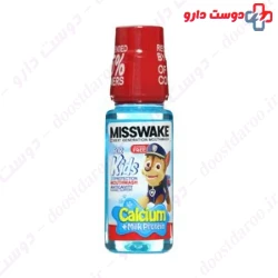 Misswake Blue Calcium Plus Milk For Kids 200ml Mouthwash