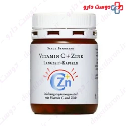 Sanct Bernahard Vitamin C and Zink Langzeit 60 Capsule