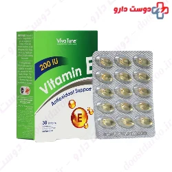Vivatune Vitamin E 200 IU 30 Softgels