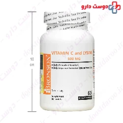Bronson Vitamin c and Leysin 500mg Tab