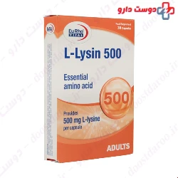 Eurho Vital L Lysin 500 Mg 30 Capsules