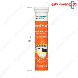 Natures Plenty Opti Mag magnesium 300mg 20 Effervescent Tablets