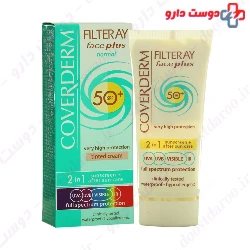Face Plus Sunscreen Cream SPF50 For Normal Skin Coverderm