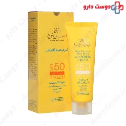 Matte Finish Sunscreen Cream SPF50 For Oily Skin Cinere
