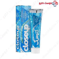 Icy Fresh Winter Blast Toothpaste Closeup