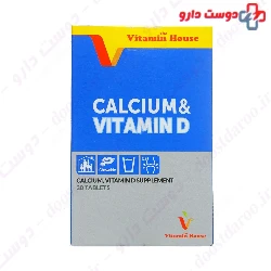 Vitamin House Calcium & Vitamin D 30 Tablet