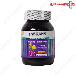 Aborns Evening Primrose Oil 1000mg 50 Softgel