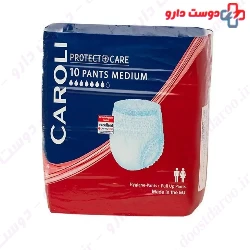 Caroli Protect Plus Care Adult Protective Diaper 10 Pants Medium