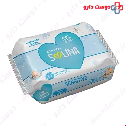 Seven Queen SOLINA CLEANSING FACIAL WIPES 27 PCS