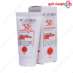 Scan Skin sunscreen SPF50 cream for All skin 40 Ml
