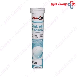 Apovital Zinc plus B-komplex 20 Eff Tabs