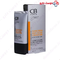 CB Paris Sunscreen Anti Acne SPF 50 Cream 40 Ml