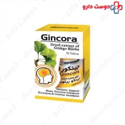 Ahura Darou Gincora 30 Tablet