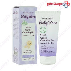 Baby Born 2 In 1 Gentle Cleansing Gel Normal & Dry Skin 150 Ml