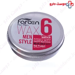 Farben Hair Wax No.6 For Men 150 Ml