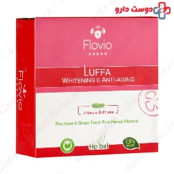Luffa Red Rose Transparent Soap Flovio