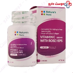 Natures Plenty Vitamin C 1000 Mg With Rose Hips 60 Tablets