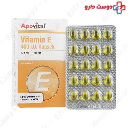 Apovital Vitamin E 400 IU 40 Softgel