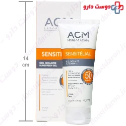 Sensitelial Sun Screen SPF50 Gel ACM