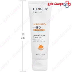 Sunscreen Cream SPF50 For Dry And Sensitive Skin  Liporex