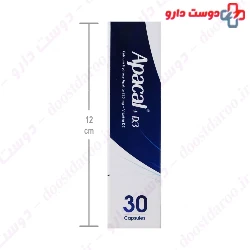 Hi Health Apacal And Vitamin D3 30 Capsules