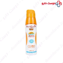 Sunsafe Sun Block SPF30 Continious Spray For Kids 150 Ml