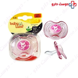 Baby Land Orthodontic Luminescent Pacifier 483