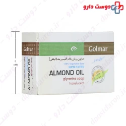 Almond Oil Glycerin Soap Golmar