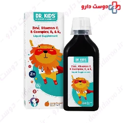 Zinc And Vitamin C And B Complex And D3 And K2 Liquid DR.Kids