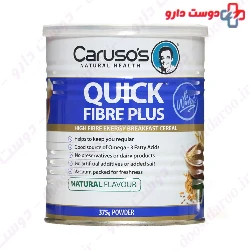 Carusos Natural Health Quick Fibre Plus 375 Mg