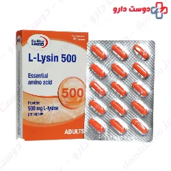 Eurho Vital L Lysin 500 Mg 30 Capsules