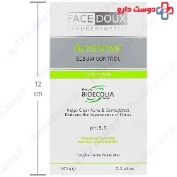 Face Doux Acnesome Syndet Bar 100 Mg